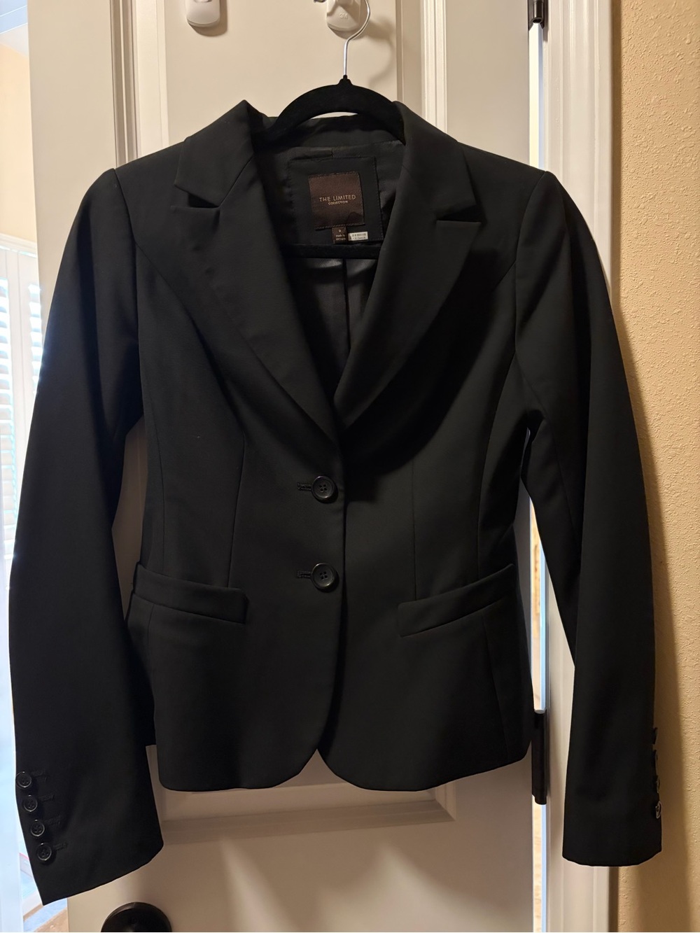 The Limited Black Women's Two-Button Tailored Blazer